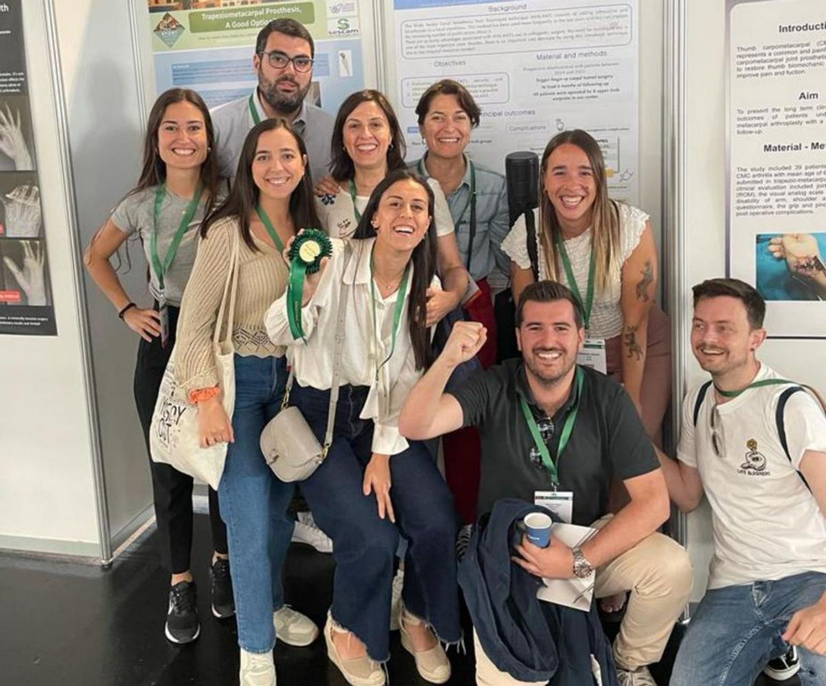 Un estudio sobre cirugías de mano del Chuvi, premiado en Viena