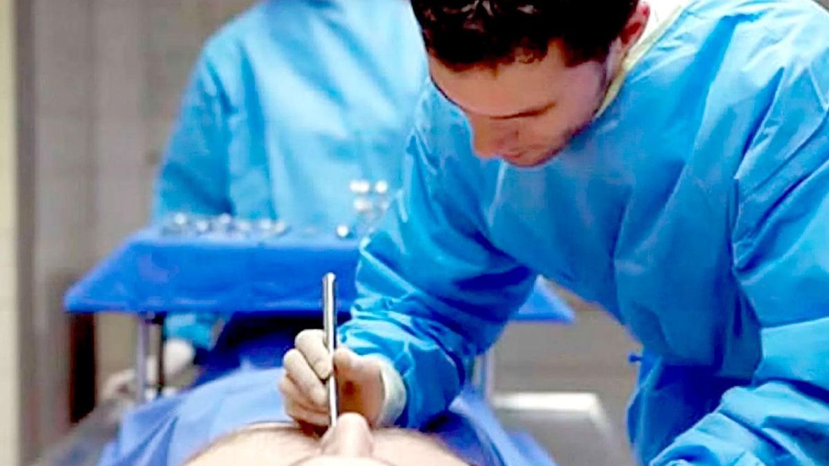 Un estudiante de Medicina.
