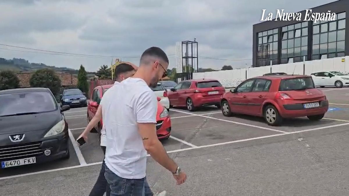 Pablo Vázquez, el nuevo fichaje del Sporting llega a Mareo