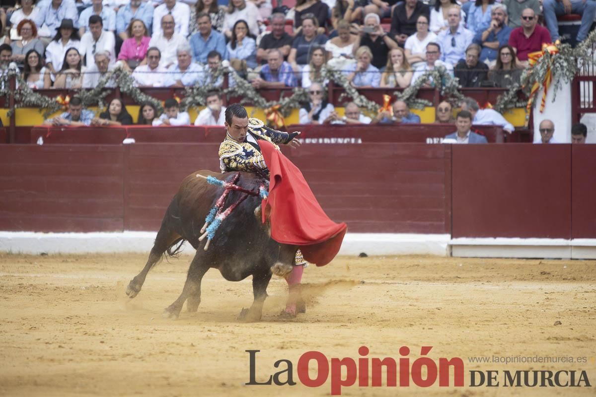 Cuarta corrida en la Feria Taurina de Murcia (Castella, Manzanares y Ureña)