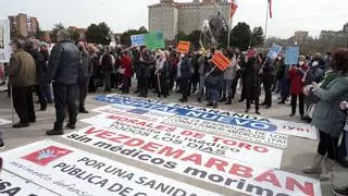 La voz de la Zamora rural por una "sanidad digna" llega a Valladolid