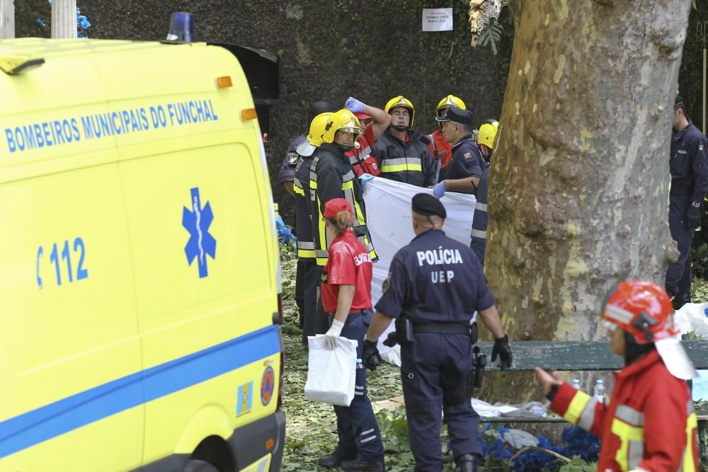 Accidente en la isla de Madeira