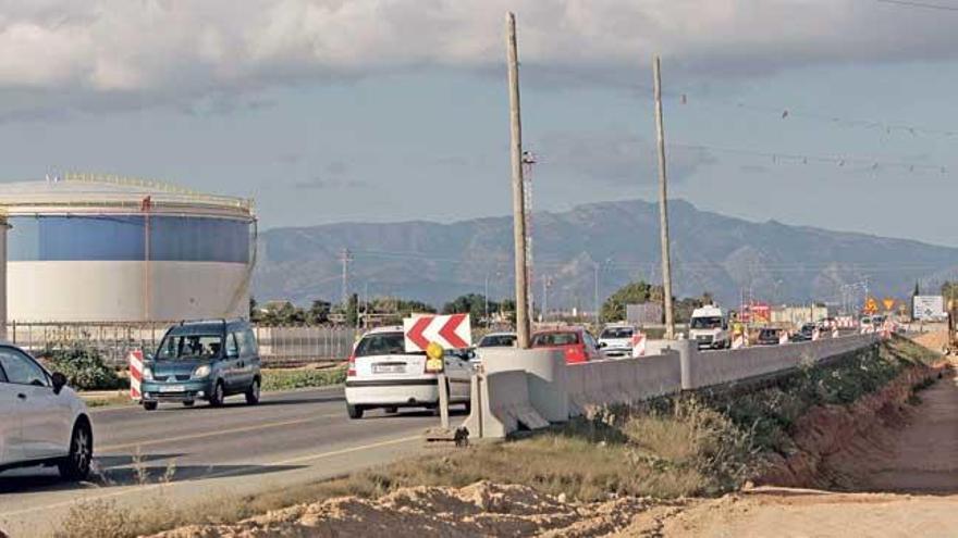 El tramo I discurre desde los depósitos de CLH hasta Son Ferriol.