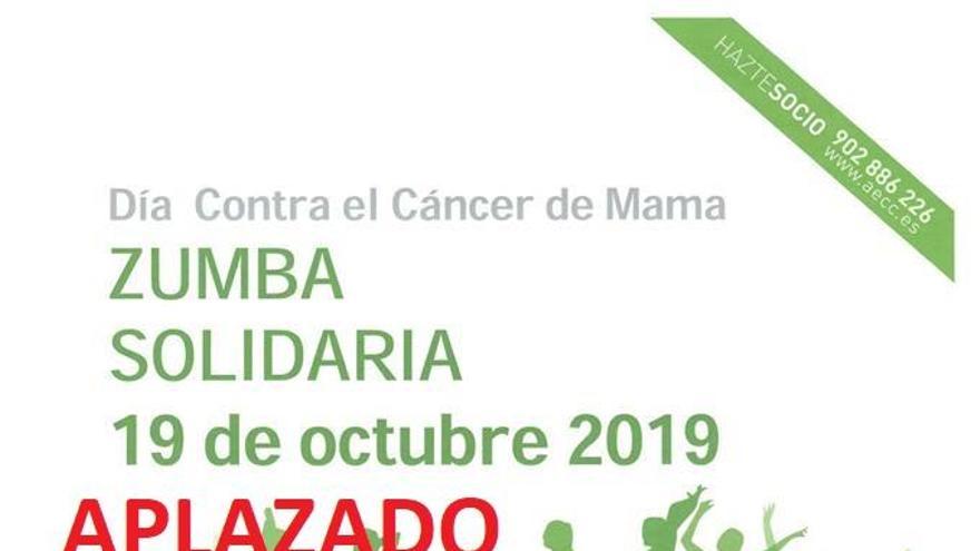 La AECC aplaza la zumba solidaria en Benavente ante la previsión de lluvias