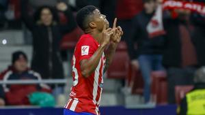 Atlético de Madrid - Rayo Vallecano: El gol de Reinaldo