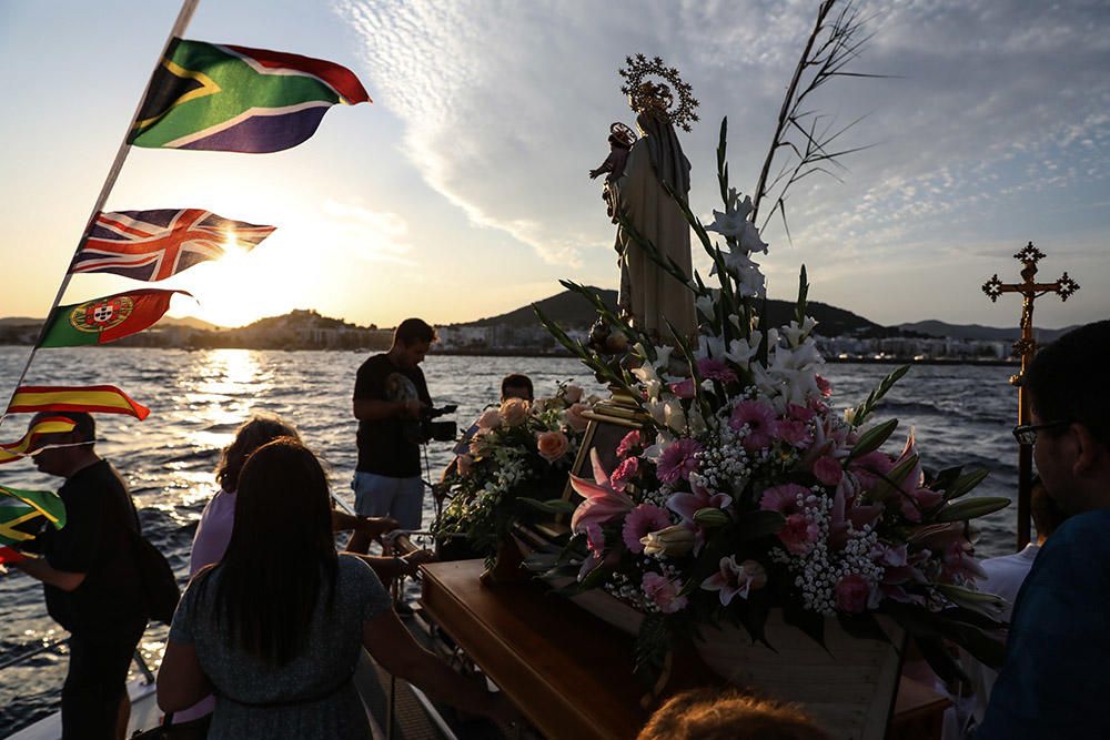 Procesión de la Virgen del Carmen de Santa Eulària