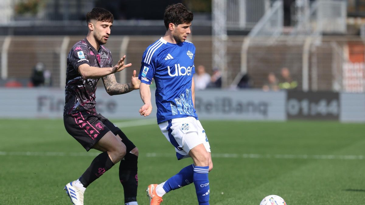 Sergi Roberto, en el último partido del Como ante el Empoli
