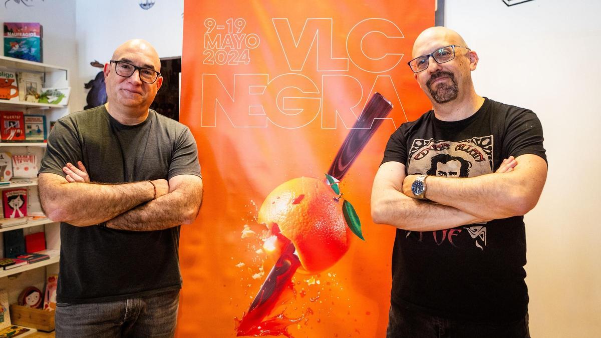 Jordi Llobregat y Santiago Álvarez, durante la presentación.