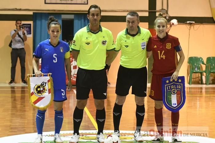 Fútbol sala femenino en Archena: España - Italia