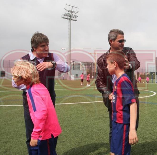 El benjamín del FC Barcelona campeón de liga