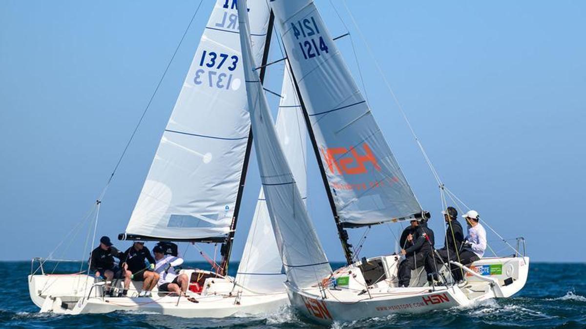 La Armada Canaria, con cuatro embarcaciones, disputa desde mañana el Mundial de J70 en Portugal