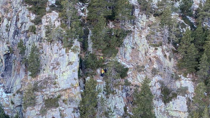 Rescaten un excursionista a Núria