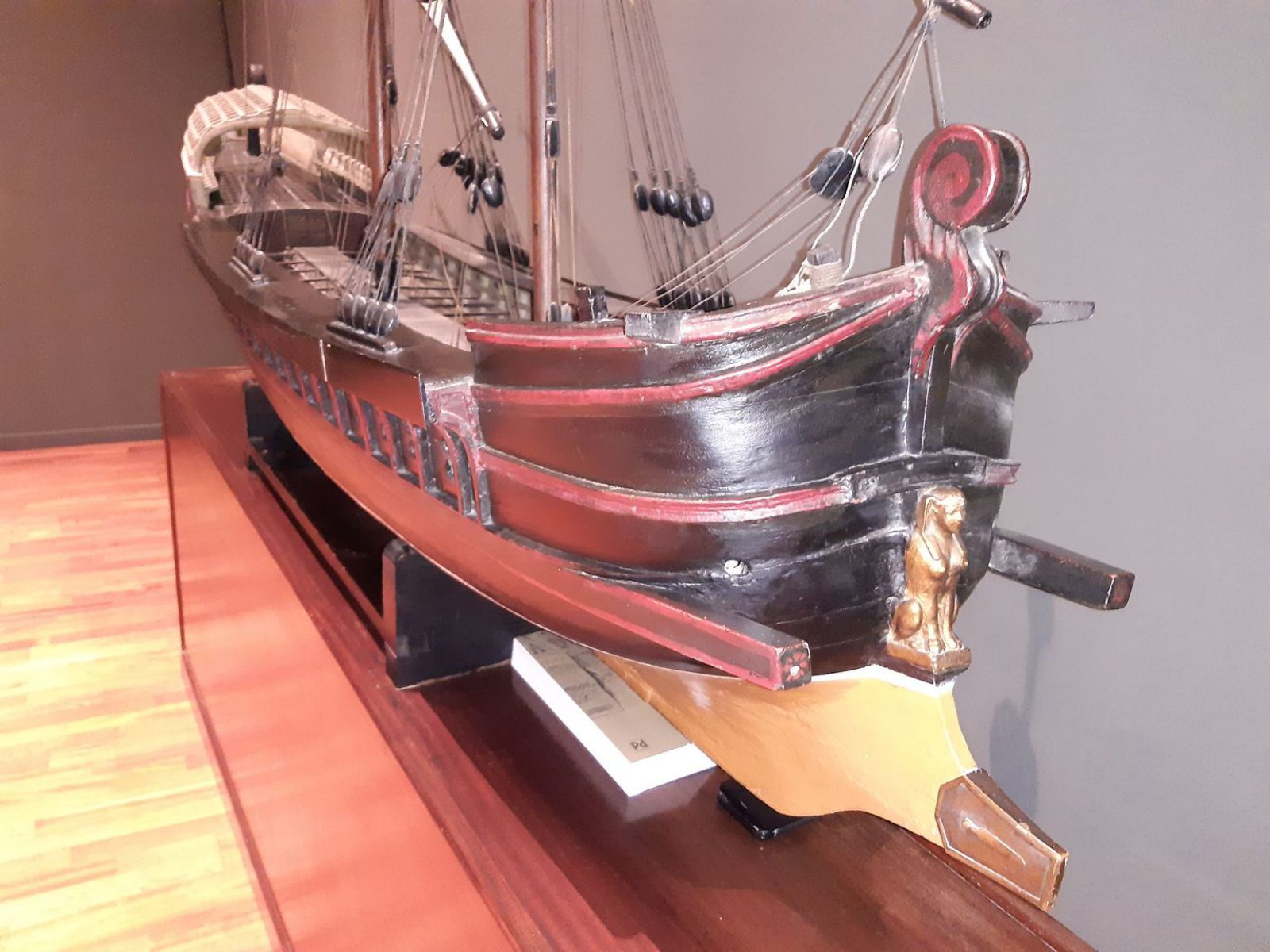 Galeota egipcia. Museo Naval de Madrid.