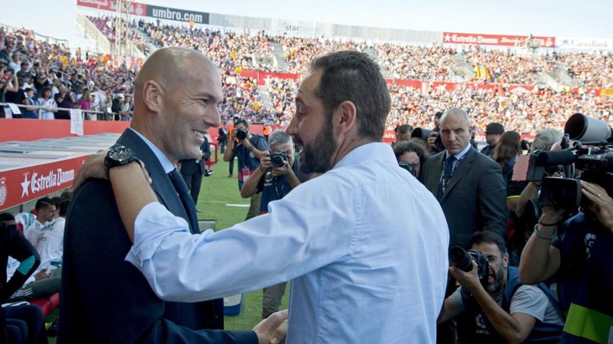 El Girona asombró al ganar al Madrid de Zidane