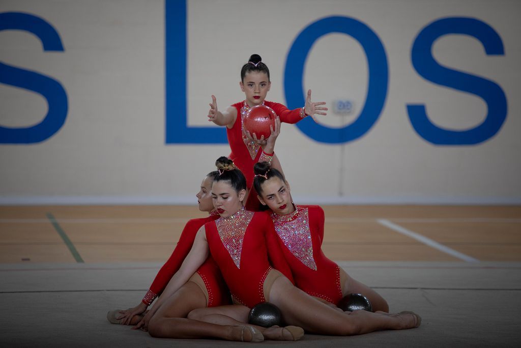 Campeonato regional de gimnasia rítmica en Los Alcázares