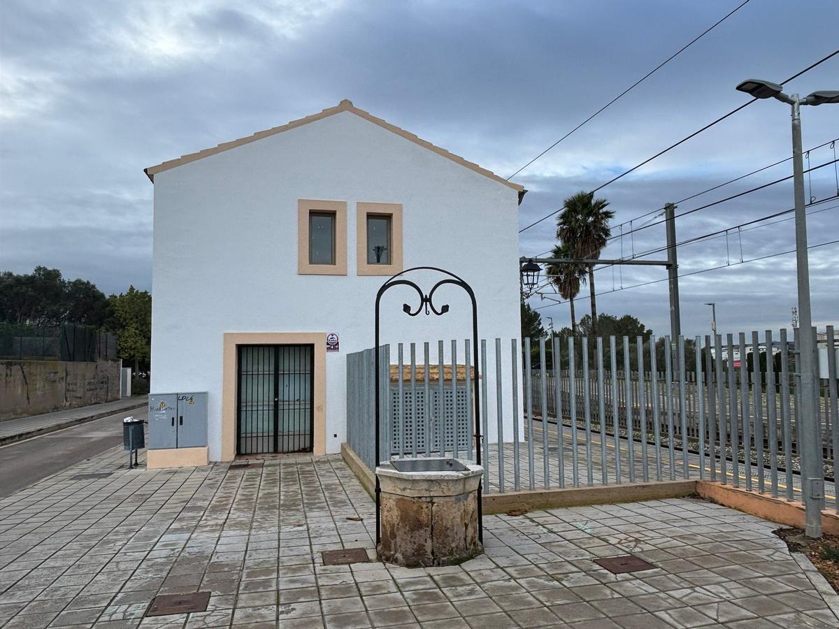 Otra imagen de la estación.