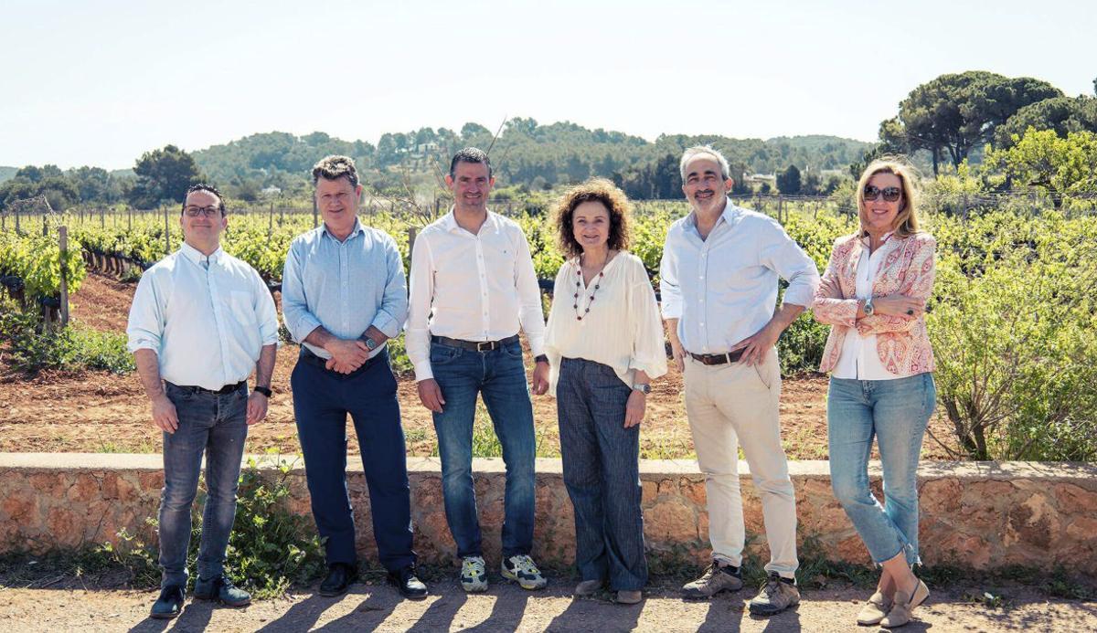 Miguel Ángel Costa, Joan Marí, Marcos Serra, Stella González Tuells, Álvaro Pérez  y Eva Cano.