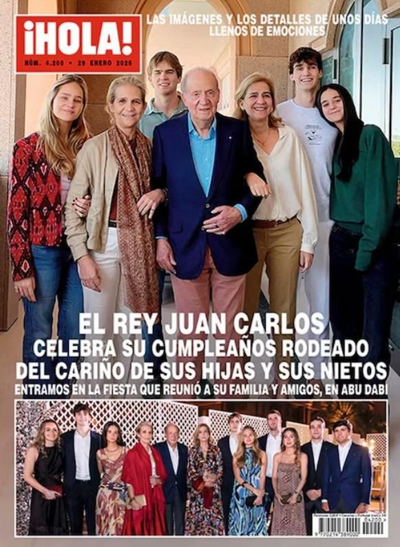 Portada de la revista ¡HOLA! del 22 de enero de 2025