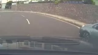 Conducción temeraria en La Minilla por no respetar un ceda el paso