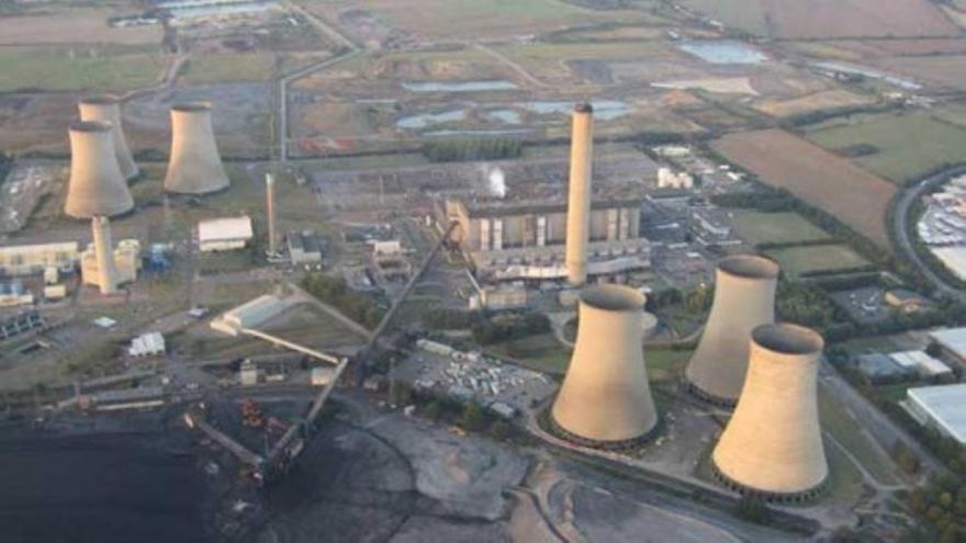 La demolición Didcot en Inglaterra, una cita histórica