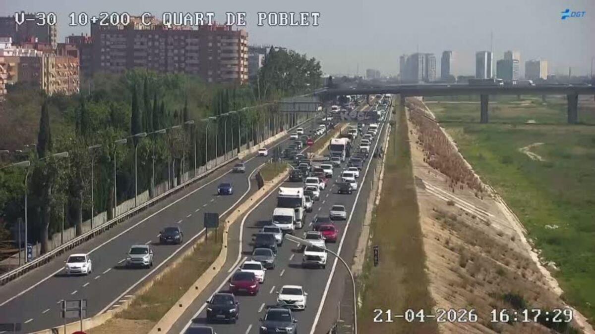 Retenciones en la V-30 en estos momentos.