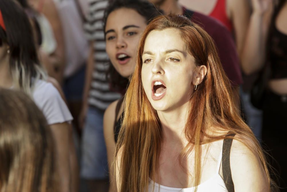 Manifestación contra la violencia patriarcal en Murcia