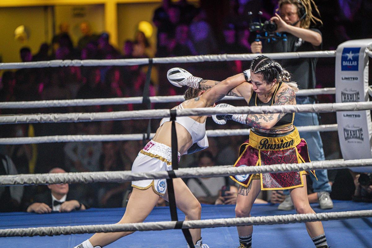 Tania Álvarez gana el campeonato europeo de boxeo en la categoría de peso super gallo.