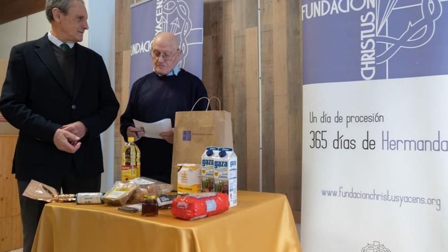 La Fundación Christus Yacens reparte 600 bolsas de comida por Zamora