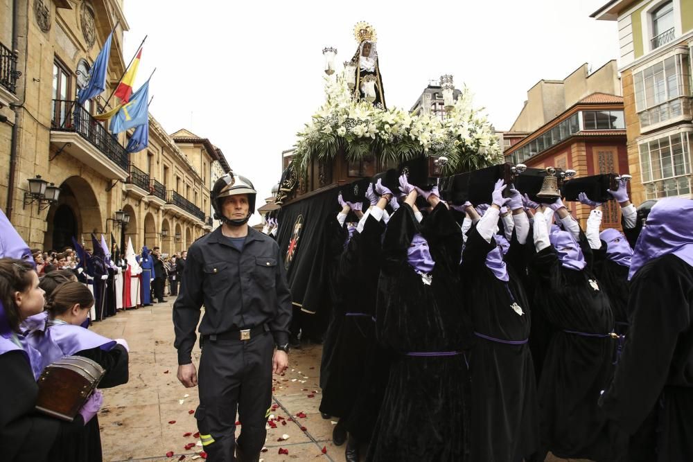 Procesión de la Soledad en Oviedo