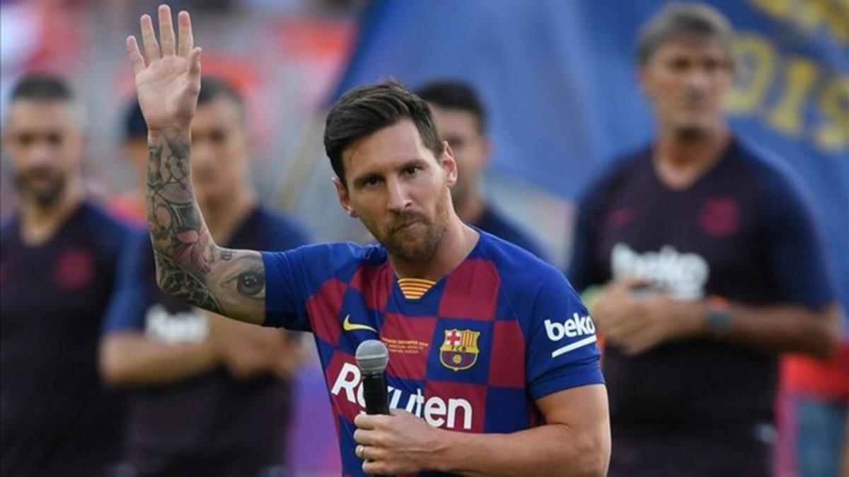 Messi será titular por primera vez esta temporada