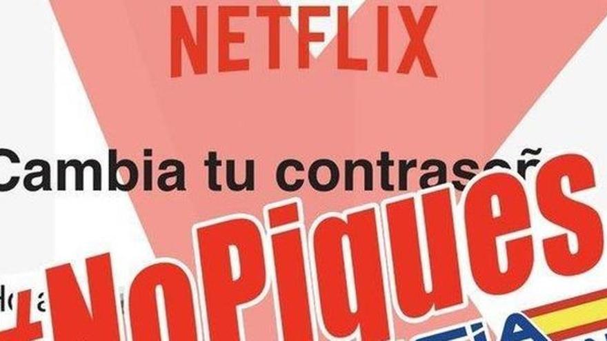 La Policía alerta de casos de phishing falseando el nombre de Netflix