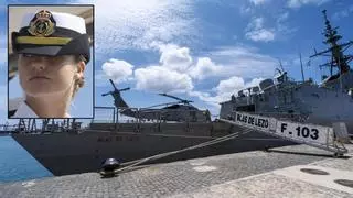 Leonor embarca en la fragata Blas de Lezo desde Las Palmas para su primer ejercicio con fuego real
