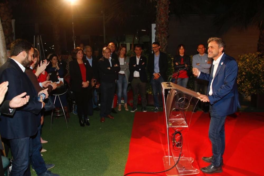 Acto del PSOE en el Muelle Uno