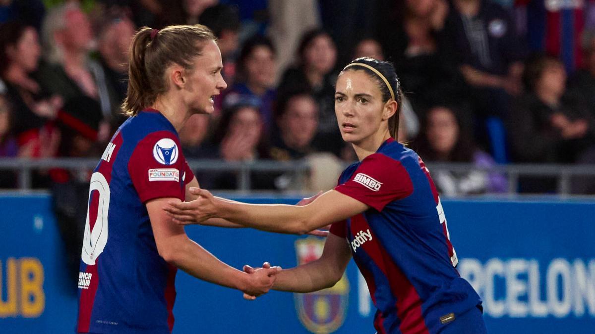 Graham y Aitana en un partido