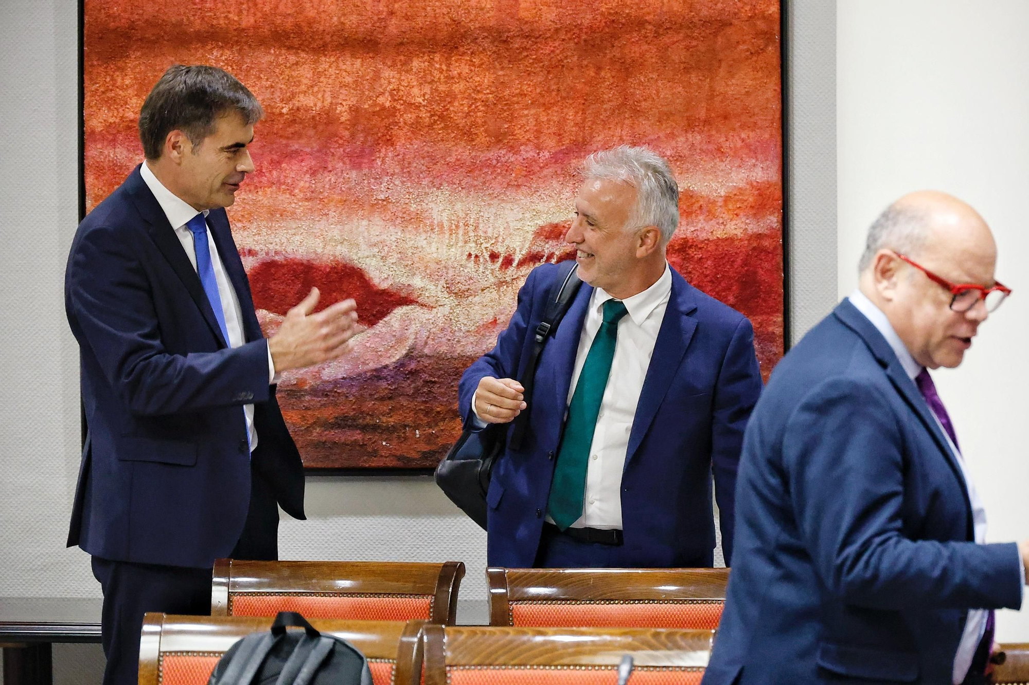 Comparecencia de Ángel Víctor Torres en el Parlamento de Canarias