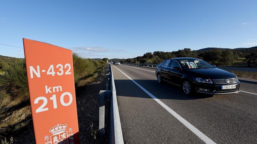 El PP acusa al Gobierno de tener paralizada la conversión de la N-432 en autovía