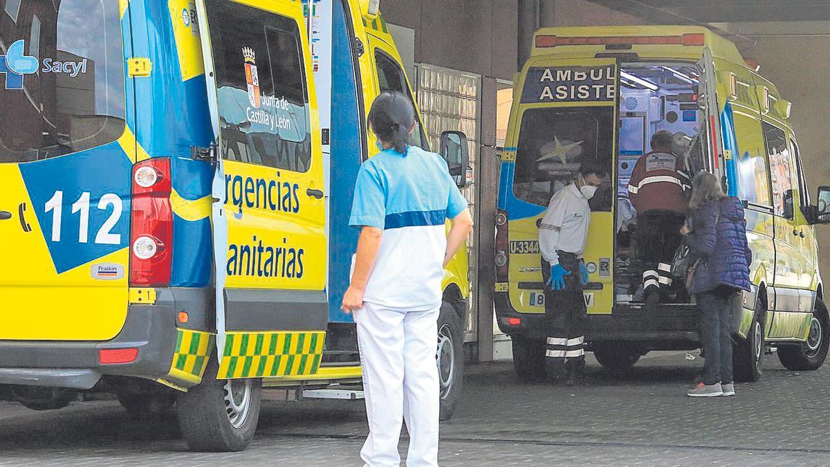 Entrada de Urgencias del hospital Virgen de la Concha