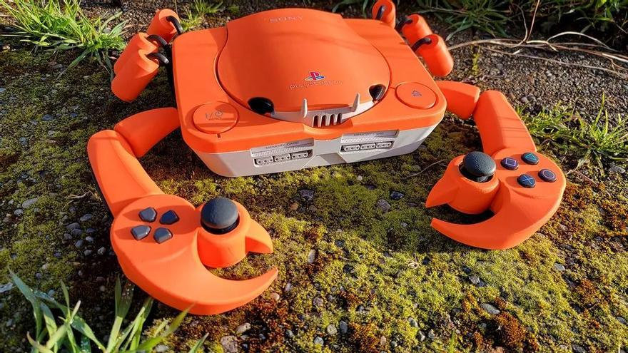 ¿PS1 ha evolucionado? Descubren una PlayStacean, la videoconsola que ha mutado en crustáceo