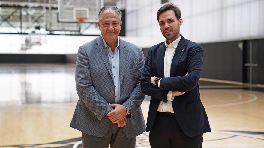El CEO de la Euroliga, Marshall Glickman, visita al Valencia Basket