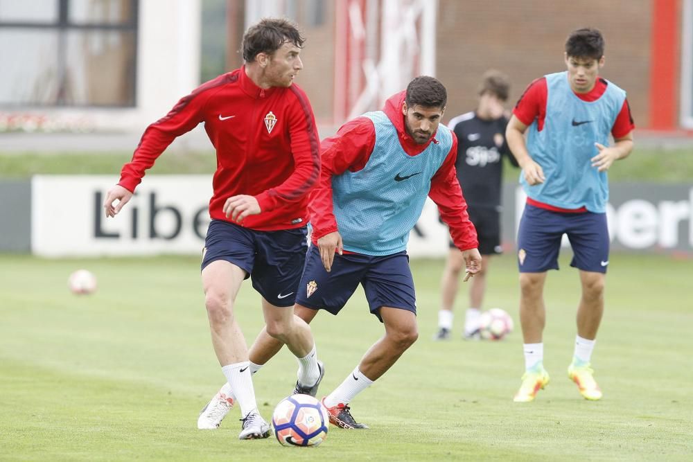 Entrenamiento del Sporting