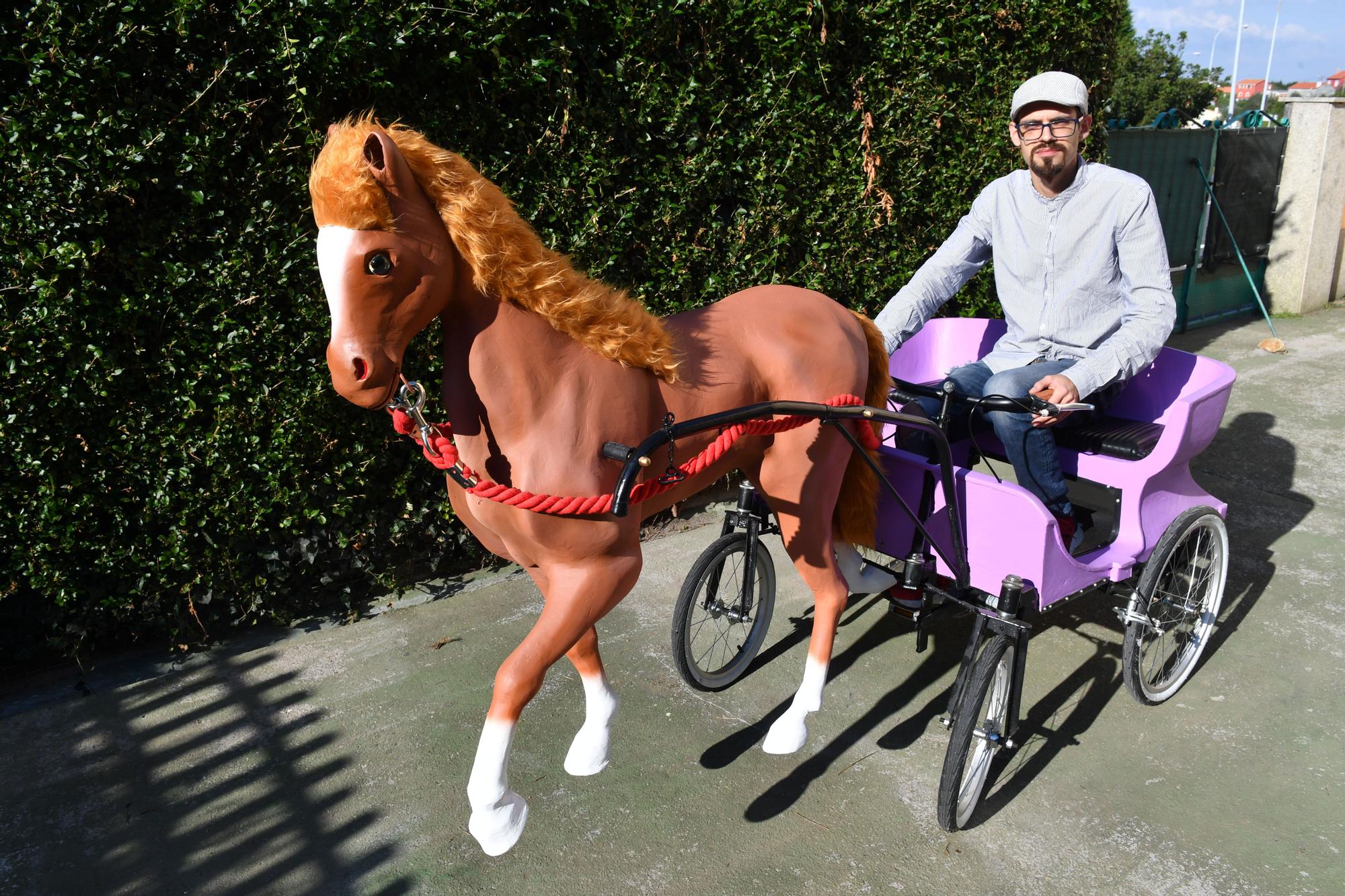 Un caballo para un recuerdo en A Coruña