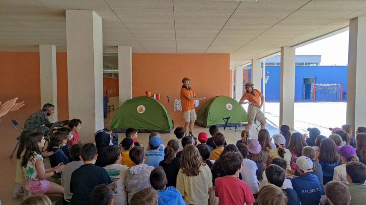 Improvisación teatral  en el CEIP El Faro