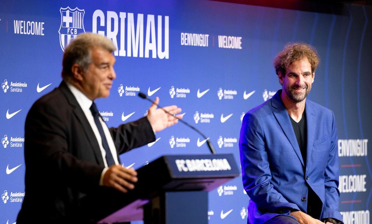 Roger Grimau cuenta con la confianza de la directiva blaugrana