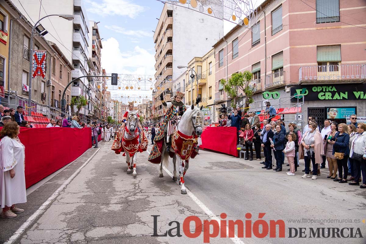 Desfile infantil en las Fiestas de Caravaca (Bando Cristiano)