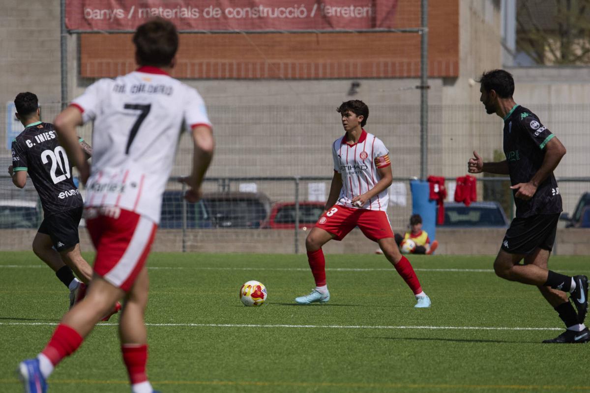 Les imatges del Girona B - Alcoià