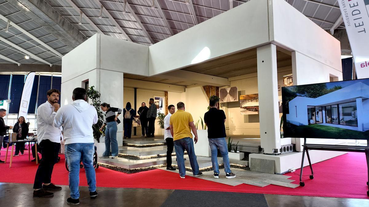 Vivienda modular de Prefabricados Teide en el evento Construye 2025.