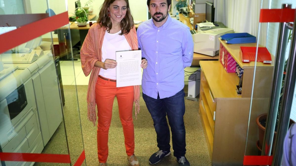 Lorena Ruiz Huerta y Ramón Espinar