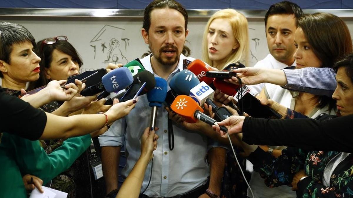 Pablo Iglesias denuncia que el 'Caso Espinar'  es una campaña en su contra.