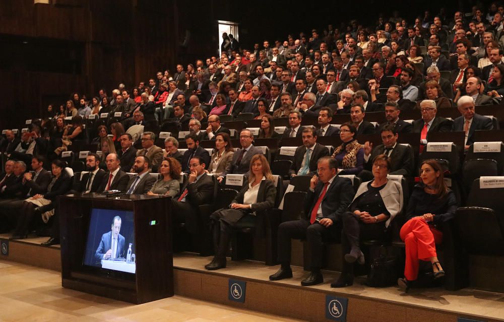 El Palacio de Congresos de Málaga acoge el acto institucional de celebración del aniversario de la tecnópolis malagueña, con la presencia de la presidenta de la Junta