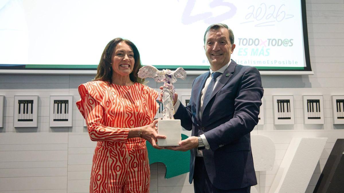 Video | María Ortiz, Premio Mujer Influyente 2026 en Extremadura